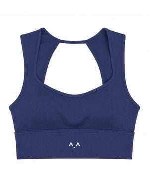Altra Volta Open Back Sports Bra - Blue