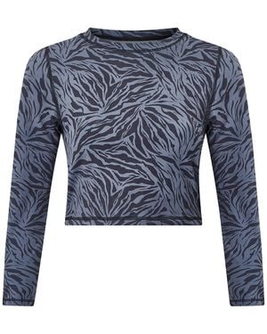 Lula-Ru Long Sleeve Top - Blue