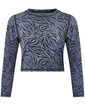 Lula-Ru Long Sleeve Top - Blue