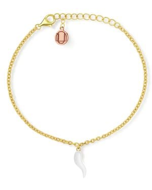 Unaloe Plated Bracelet With Horn Pendant - Metallic
