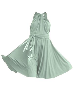 Ceylan Bcn Mini Dress Mint - Green
