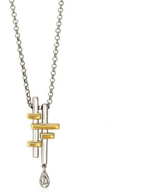Myrto Katramadou Jewellery Zen Ideogram Mix Necklace - Metallic