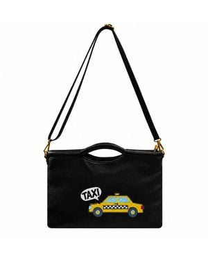 Lilly Loves Taxi Small Clutch - Black