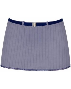 Belletage Swimwear The Ivy Mini Skirt - Blue