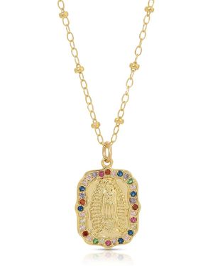 Glamrocks Jewelry Mary Necklace - Metallic