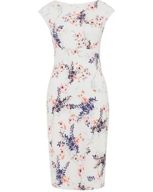 Alie Street London Pippa Floral Shift Dress - White