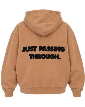 mysimplicated Oversized Cotton Hoodie - Natural