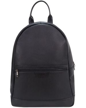 Storm Cares Leather Backpack - Black