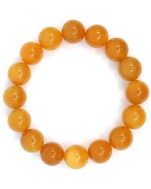 Shar Oke Burmese Jade Bracelet - Orange