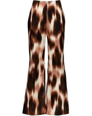 Justin Tong Neutrals Rhea Cotton Pant - Brown