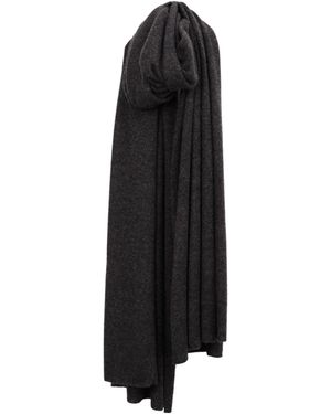 Cove Lola Charcoal Cashmere Travel Wrap - Black