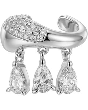 Zepplin the Label Hestia Ear Cuff - White