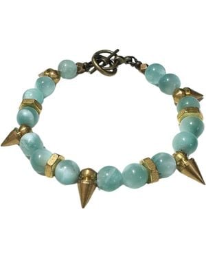 Rachel Nathan On Point Moonstone Bracelet - Green