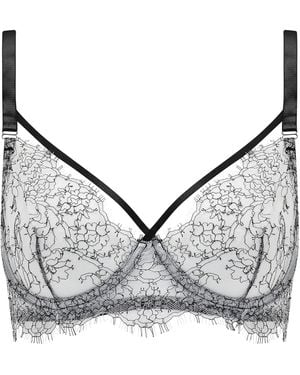 Voller the Corset Company Limited Anastasia Balcony Bra - Grey