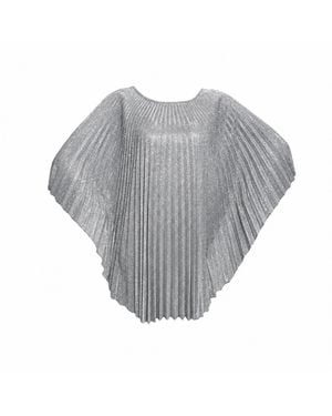 Julia Clancey Madam Sparkles Pleated Dress - Grey