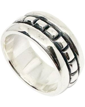 Tg-Jewellery by Tamara Gervasio The Square Chunky Ring Handmade - Metallic