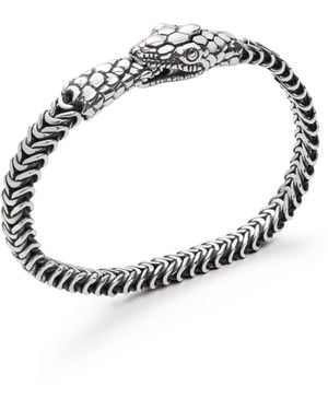 Mariri Ouroboros Bracelet - Metallic