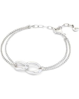 Dinny Hall Wave Double Link Bracelet - Metallic