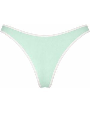 Chaude Swimwear Remy Reversable Bottoms - Green