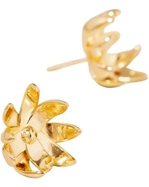 Zynnia Collective Full Bloom Studs - Metallic