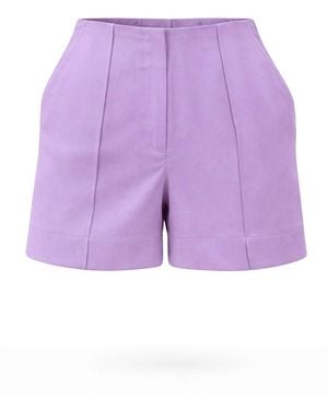 Lumina Eligma Clean Cut Shorts - Purple
