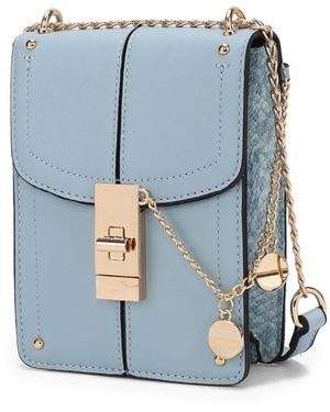 Mkf Collection - J'omor Iona Crossbody Bag - Blue
