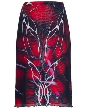 Paloma Lira Scars Skirt - Purple