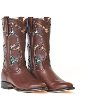 Fraulein Boot Company Roper Cowboy Boot - Brown