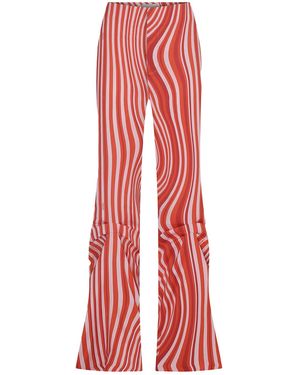 Cansu Xi Hestia Trousers Dionysus Printed - Red
