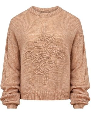 Mandragora Neutrals Wool And Baby Alpaca Sweater - Natural