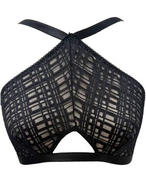 Carol Coelho Inca Trail Triangle Bralette Top - Black