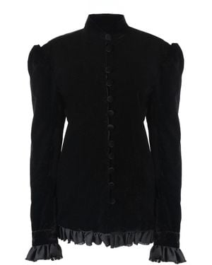 Paloma Lira Victorian Blazer - Black