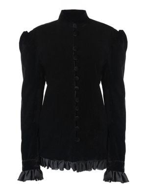Paloma Lira Victorian Blazer - Black
