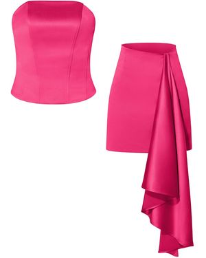 Tia Dorraine Feeling Lucky Two-Piece Set - Pink