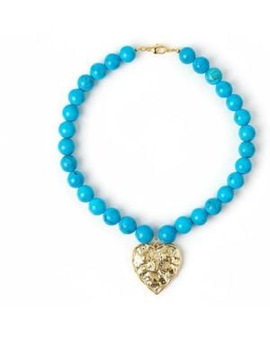 By Virgo Ocean Muse Necklace - Blue