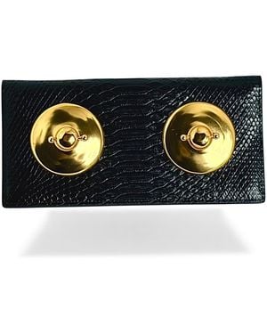 Boccinelli Pierced Nipple Wallet - Black