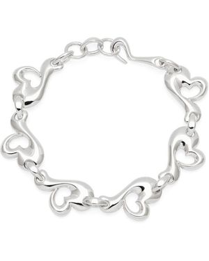 Potoska Love Link Charm Bracelet - Metallic