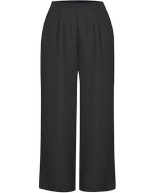 Oh!Zuza Echo Wide-Leg Viscose Trousers – - Grey