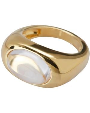 Argento Vivo The Louise Ring - Metallic