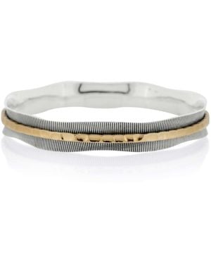 Charlotte's Web Jewellery Let It Flow Silver Spinning Bangle - White