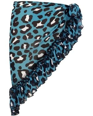 Nur Karaata Lily Leo Skirt - Blue