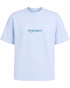 Nooltrends Gender Neutral Smiley T-Shirt - Blue