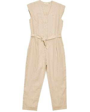 REISTOR Evening Chai Sand Jumpsuit - Natural