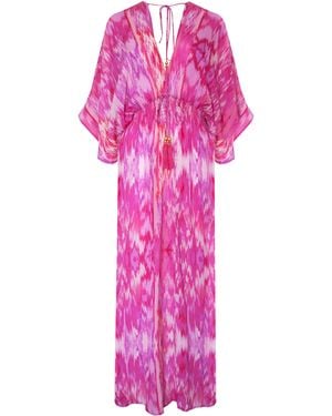 Sophia Alexia Magical Capri Kimono Dress - Pink