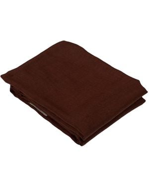 Heritagemoda Neutrals Dark Chocolate Handwoven Cashmere Scarf - Brown