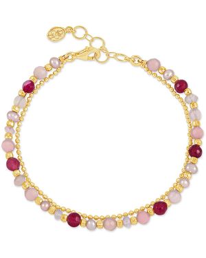 Dower & Hall Blossom Orissa Bracelet - Metallic