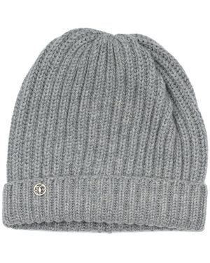 Bel Cashmere Knitted Cashmere Hat - Gray