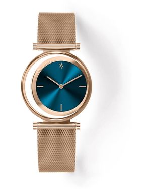 VANNA Rose Eclipse Ocean Watch - Blue