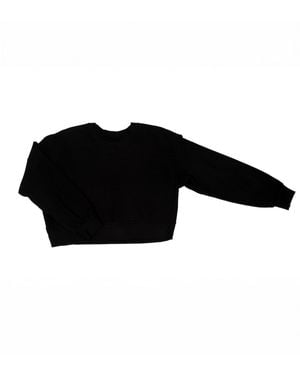 On/Off Essentials The Solace Crew Neck Pullover - Black
