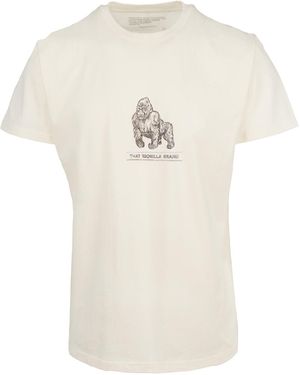 That Gorilla Brand Organic Cotton Gorilla Graphic T-Shirt - White